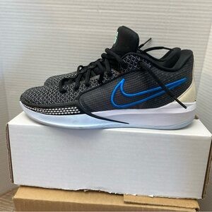 Nike Sabrina 1 women’s Black and Blue Athletic Shoes size 9